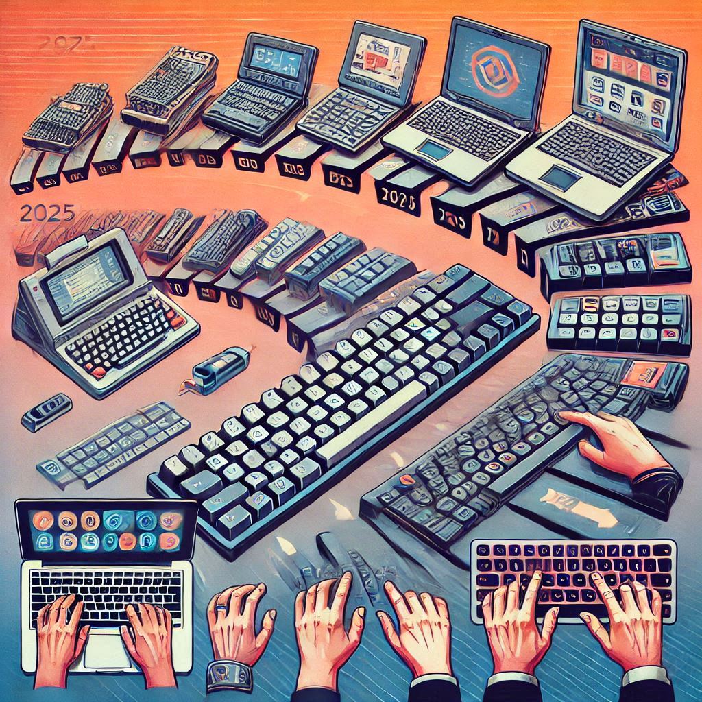 The Evolution of Laptop Keyboards From Physical to Virtual Typing in 2025